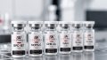Lineup of Everwell Peptides research vials